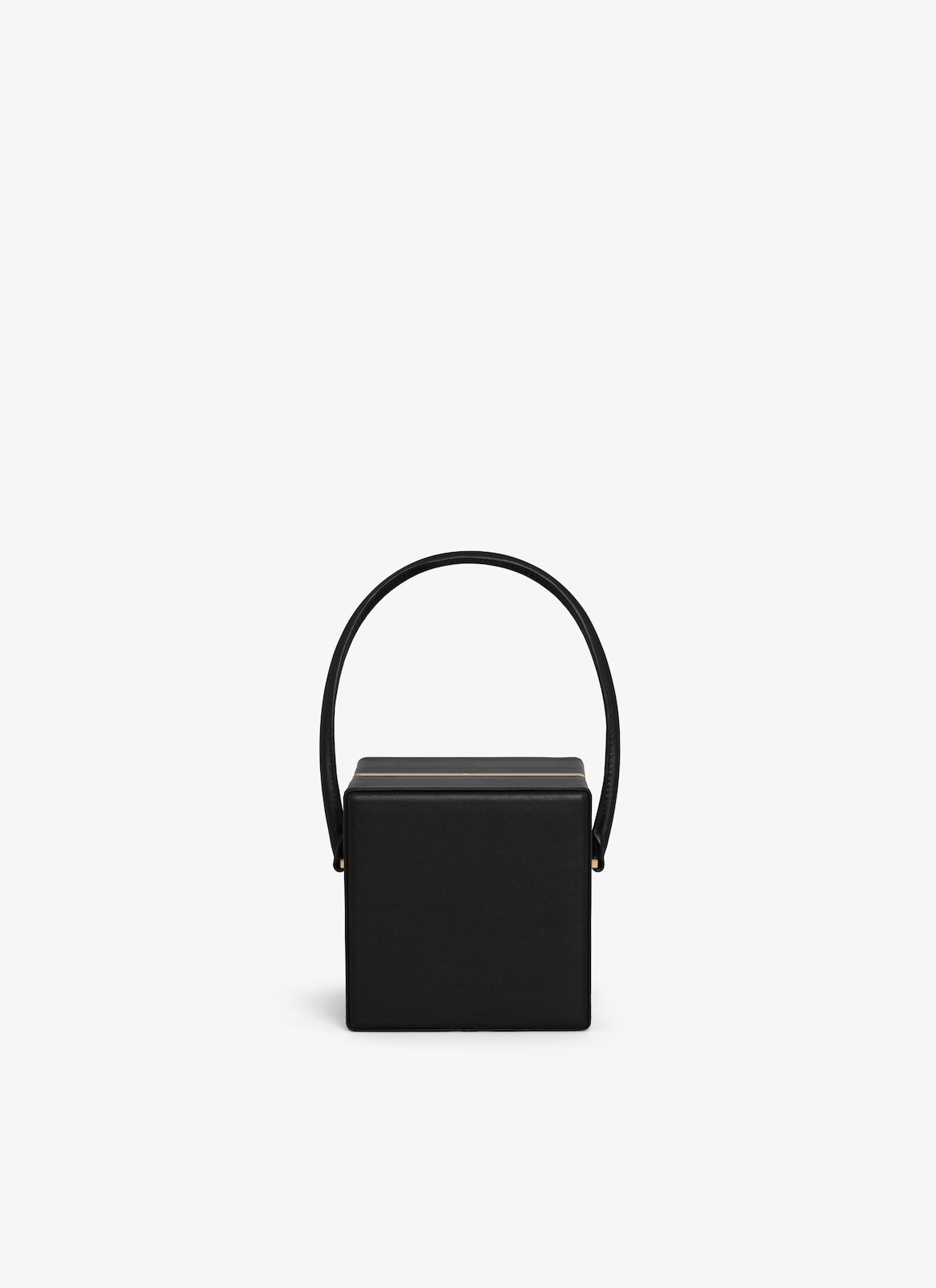 CUBE MINAUDIERE IN LAMBSKIN ALAÏA BLACK CUBE MINAUDIERE IN LAMBSKIN